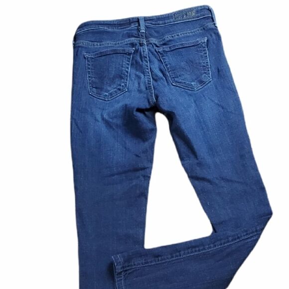 Just Black High Waist Dark Wash Skinny Jeans - Picture 2 of 7